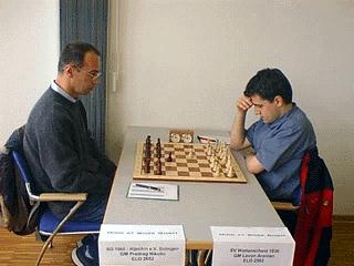 Brett 1: Aronian - Nikolic