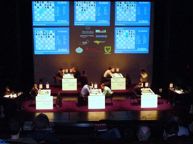 Bühne im Schachspielhaus